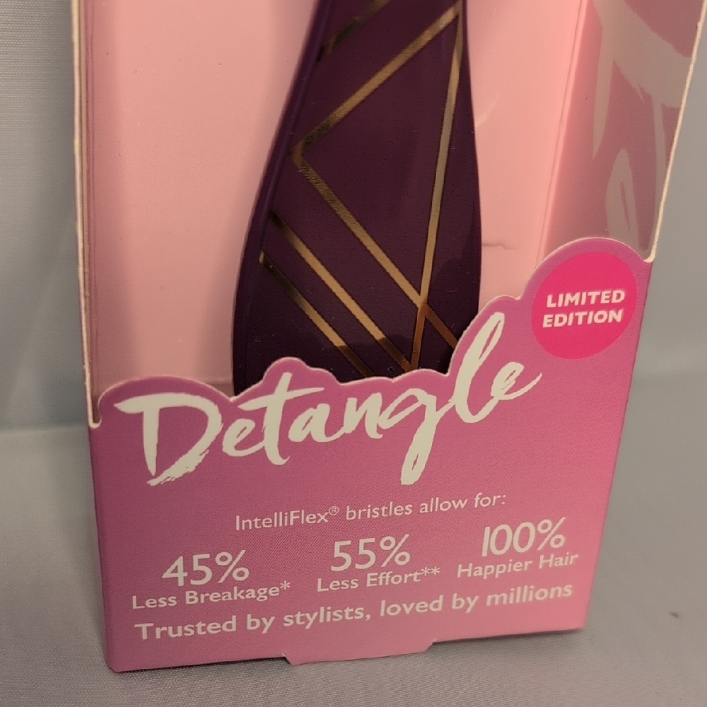 Original Detangler - Purple/Gold Geometric - Picture 5 of 7